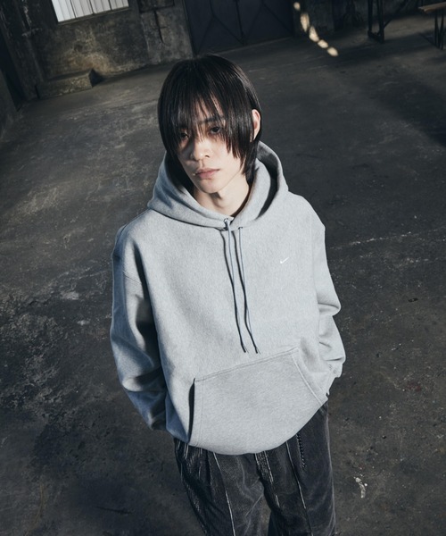 ナイキ ソロ スウッシュ メンズ プルオーバー パーカー / Nike Solo