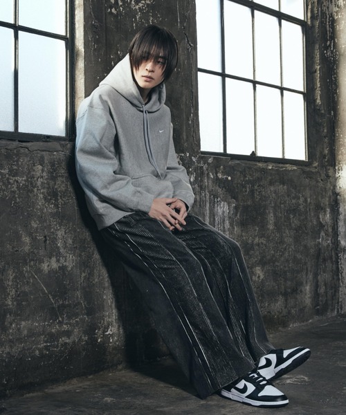 ナイキ ソロ スウッシュ メンズ プルオーバー パーカー / Nike Solo