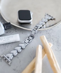 tiny tiny（ティニーティニー）の「アップルウォッチメタルハートベルト[tiny tiny(ティニーティニー)]（スマホグッズ）」
