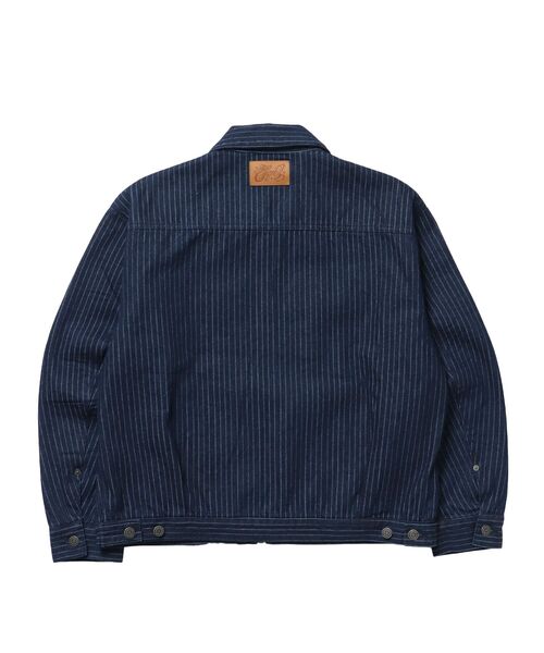 SEQUENZ(シークエンズ)の「※WEB限定 / セットアップ対応 / ダブルポケットリジッドデニムJK /sqnz double pocket zip denim(ブルゾン・メンズ・ネイビー/ブラック系その他・SMALL/LARGE/MEDIUM)」の13枚目の写真