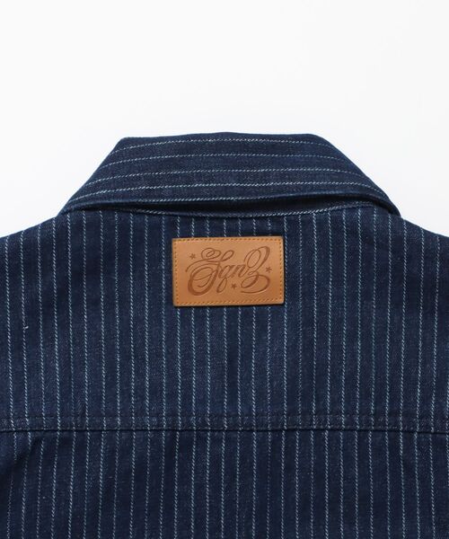 SEQUENZ(シークエンズ)の「※WEB限定 / セットアップ対応 / ダブルポケットリジッドデニムJK /sqnz double pocket zip denim(ブルゾン・メンズ・ネイビー/ブラック系その他・SMALL/LARGE/MEDIUM)」の14枚目の写真
