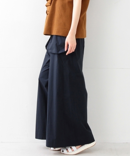 Ray BEAMS(レイビームス)の「RBS / パッチポケット ワイドパンツ(その他パンツ・レディース・ベージュ/ネイビー・0/1)」の20枚目の写真