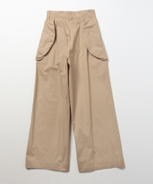 Ray BEAMS(レイビームス)の「RBS / パッチポケット ワイドパンツ(その他パンツ・レディース・ベージュ/ネイビー・0/1)」の16枚目の写真