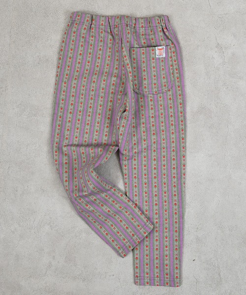 Life Support Products（ライフサポートプロダクツ）の「【26年春夏新色】【プチプラ】のびっと総柄パンツ（その他パンツ・キッズ・グリーン/カーキ/ブラック系1/ピンク/ライトグレー/レッド/ライトグリーン/ライトピンク/ライトブルー/ブラック/ブラック系2/パープル・90/130/100/95/80/120/110）」の11枚目の写真