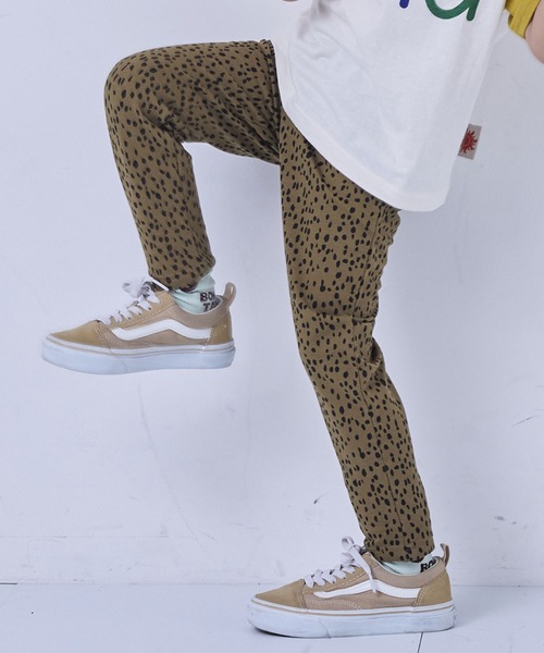 Life Support Products（ライフサポートプロダクツ）の「【26年春夏新色】【プチプラ】のびっと総柄パンツ（その他パンツ・キッズ・グリーン/カーキ/ブラック系1/ピンク/ライトグレー/レッド/ライトグリーン/ライトピンク/ライトブルー/ブラック/ブラック系2/パープル・90/130/100/95/80/120/110）」の6枚目の写真