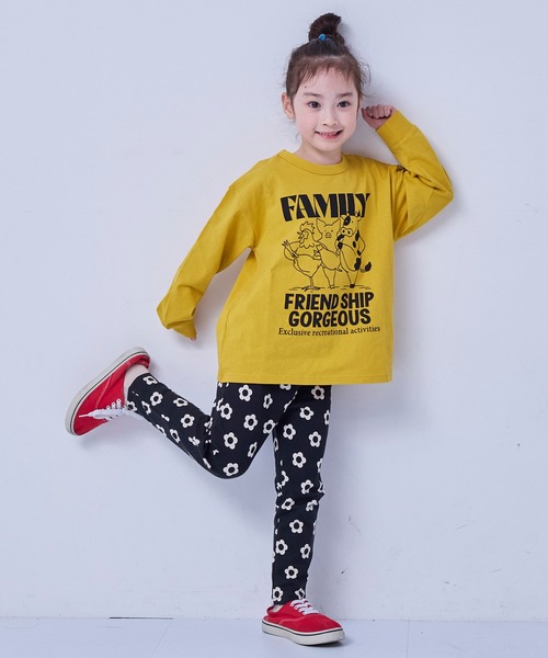 Life Support Products（ライフサポートプロダクツ）の「【26年春夏新色】【プチプラ】のびっと総柄パンツ（その他パンツ・キッズ・グリーン/カーキ/ブラック系1/ピンク/ライトグレー/レッド/ライトグリーン/ライトピンク/ライトブルー/ブラック/ブラック系2/パープル・90/130/100/95/80/120/110）」の21枚目の写真