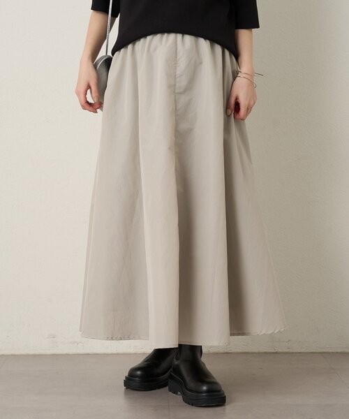 Omekashi（オメカシ）の「フレアスカート（スカート・レディース・グレー/オフホワイト/ブラック・38/36）」の12枚目の写真