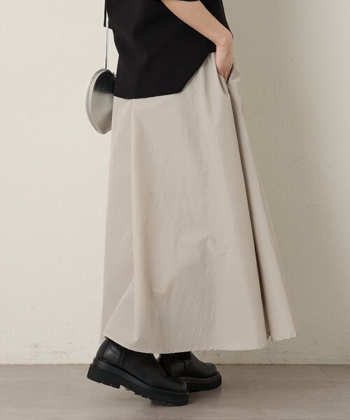 Omekashi（オメカシ）の「フレアスカート（スカート・レディース・グレー/オフホワイト/ブラック・38/36）」の16枚目の写真