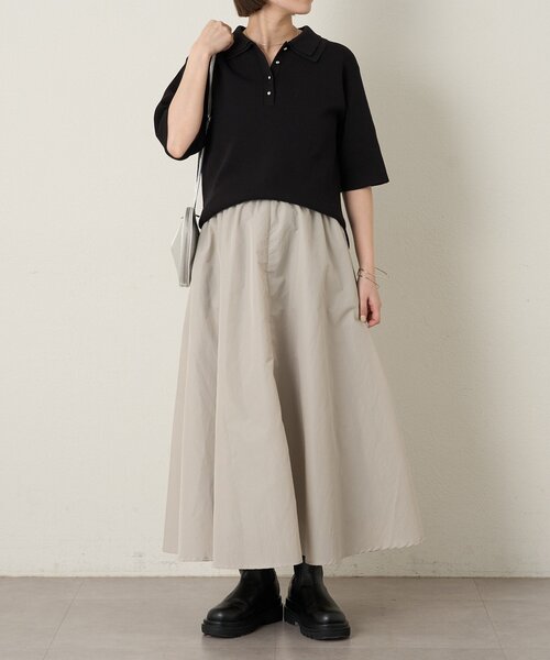 Omekashi（オメカシ）の「フレアスカート（スカート・レディース・グレー/オフホワイト/ブラック・38/36）」の20枚目の写真