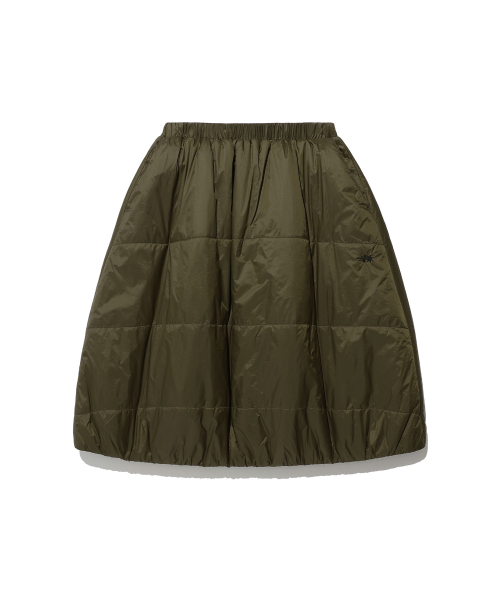 MIDI PUFFER SKIRT_BROWN(NG2EFFPA91A)