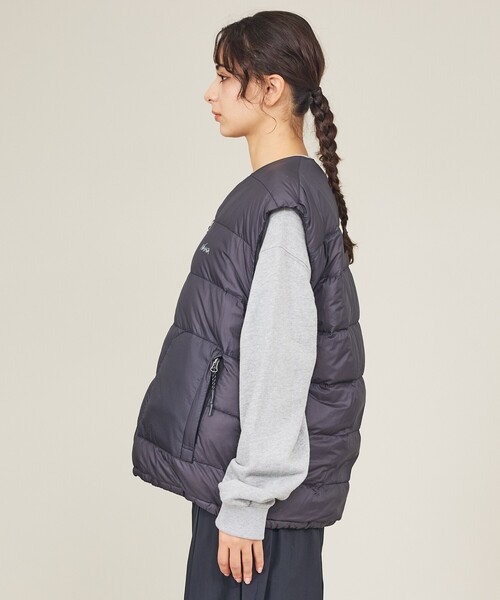 NANGA(ナンガ)の「【NANGA/ナンガ】SHEER DOWN VEST/ シアーダウンベスト/N2600-0K009D(ダウンベスト・メンズ・ブラック/グレー・M/L)」の19枚目の写真