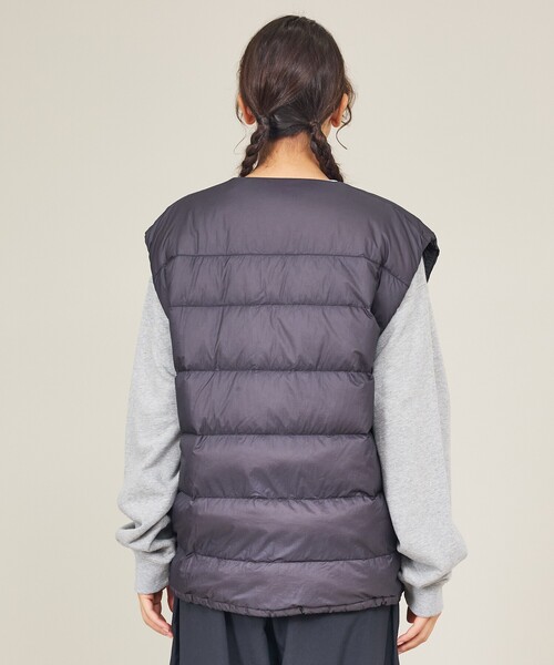 NANGA(ナンガ)の「【NANGA/ナンガ】SHEER DOWN VEST/ シアーダウンベスト/N2600-0K009D(ダウンベスト・メンズ・ブラック/グレー・M/L)」の20枚目の写真