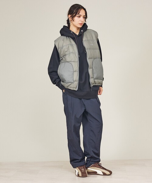 NANGA(ナンガ)の「【NANGA/ナンガ】SHEER DOWN VEST/ シアーダウンベスト/N2600-0K009D(ダウンベスト・メンズ・ブラック/グレー・M/L)」の13枚目の写真