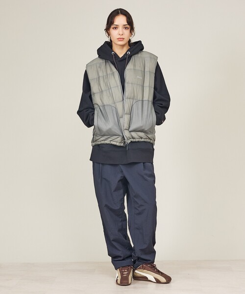 NANGA(ナンガ)の「【NANGA/ナンガ】SHEER DOWN VEST/ シアーダウンベスト/N2600-0K009D(ダウンベスト・メンズ・ブラック/グレー・M/L)」の15枚目の写真