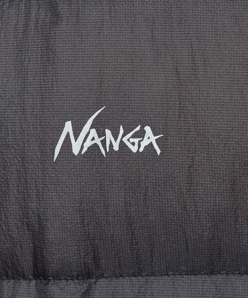 NANGA(ナンガ)の「【NANGA/ナンガ】SHEER DOWN VEST/ シアーダウンベスト/N2600-0K009D(ダウンベスト・メンズ・ブラック/グレー・M/L)」の3枚目の写真