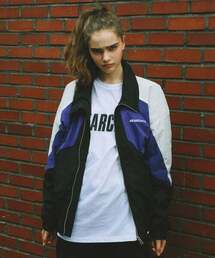 SEARCH410（サーチ410）の「[UNISEX] TRIPLE COMBINATION WINDBREAKER_BLACK（ナイロンジャケット）」