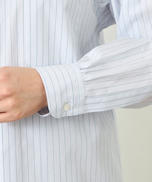 MACKINTOSH PHILOSOPHY(マッキントッシュ フィロソフィー)の「GREY LABEL バンドカラーパターンドシャツ(シャツ/ブラウス・レディース・ブラウン/ブルー系その他2/レッド系その他・2)」の11枚目の写真