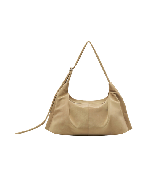 mur(ミュール)の「Nuovo Slouch Hobo Bag(8color)(ショルダーバッグ・レディース・イエロー/ベージュ/ダークブラウン系/ダークブラウン/バーガンディー/ブラウン系その他2/クリーム/ブラック・FREE)」の5枚目の写真
