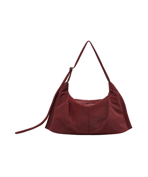 mur(ミュール)の「Nuovo Slouch Hobo Bag(8color)(ショルダーバッグ・レディース・イエロー/ベージュ/ダークブラウン系/ダークブラウン/バーガンディー/ブラウン系その他2/クリーム/ブラック・FREE)」の8枚目の写真