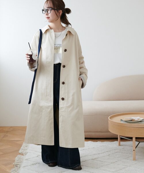 ステンカラーコート（ステンカラーコート）｜DISCOAT（ディスコート