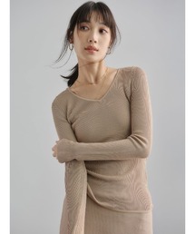 anuans（アニュアンス）の「リュクスビスコースニットプルオーバー（ニット/セーター）」
