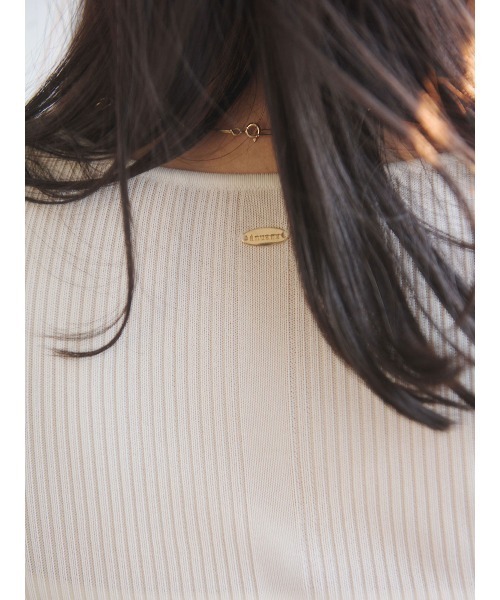 anuans（アニュアンス）の「リュクスビスコースニットプルオーバー（ニット/セーター・レディース・ホワイト/ベージュ/ネイビー/ブラック/レッド/サックスブルー・S/M）」の12枚目の写真