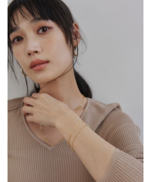 anuans（アニュアンス）の「リュクスビスコースニットプルオーバー（ニット/セーター・レディース・ホワイト/ベージュ/ネイビー/ブラック/レッド/サックスブルー・S/M）」の18枚目の写真