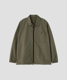 MARGARET HOWELLマーガレットハウエル　くすみグリーンコットンシャツ GARMENT DYE COTTON SHIRTING SHIRT | MARGARET HOWELL（マーガレット