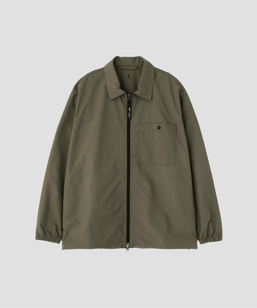 MARGARET HOWELL（マーガレットハウエル）の「WATER REPELENT NYLON POPLIN（Tシャツ/カットソー・レディース・ネイビー/カーキ・2/1）」の4枚目の写真