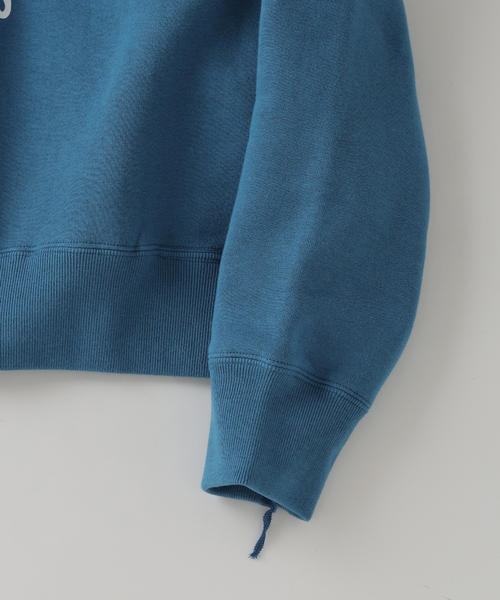 YOUNG&OLSEN The DRYGOODS STORE(ヤングアンドオルセン)の「YOUNG & OLSEN(ヤング アンド オルセン) 別注 French University スウェット(スウェット・メンズ・マスタード/コバルトブルー/アイボリー・4/3/5)」の6枚目の写真