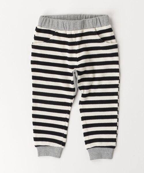 SHIPS（シップス）の「SM:ベビーボーダーPT（その他パンツ・キッズ・ライトグリーン/ネイビー・80/90）」の2枚目の写真