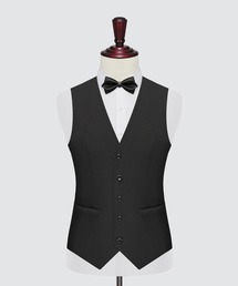 Cloudstyle（クラウドスタイル）の「【Cloudstyle】無地 フォーマル ノーカラー ベスト（スーツベスト）」