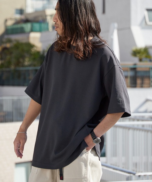 DESCENTE ALLTERRAIN(デサント オルテライン)の「DESCENTE ALLTERRAIN/デサントオルテライン STRETCH TWILL H/S T-SHIRT ブランドロゴ 半袖Tシャツ 2026年春夏(Tシャツ/カットソー・メンズ・ブラック・M/L/O)」の10枚目の写真