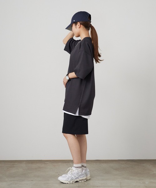 DESCENTE ALLTERRAIN(デサント オルテライン)の「DESCENTE ALLTERRAIN/デサントオルテライン STRETCH TWILL H/S T-SHIRT ブランドロゴ 半袖Tシャツ 2026年春夏(Tシャツ/カットソー・メンズ・ブラック・M/L/O)」の21枚目の写真