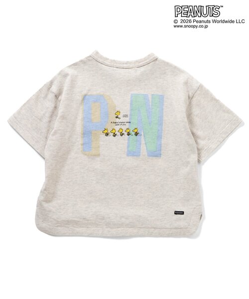PEANUTS（ピーナッツ）の「PEANUTS　Tシャツ（Tシャツ/カットソー・キッズ・ピンク/グリーン/アイボリー・160/150/140/130/120/110/100/90/80）」の10枚目の写真