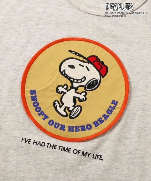 PEANUTS（ピーナッツ）の「PEANUTS　Tシャツ（Tシャツ/カットソー・キッズ・ピンク/グリーン/アイボリー・160/150/140/130/120/110/100/90/80）」の13枚目の写真