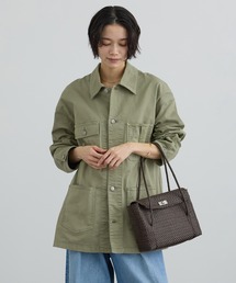 SALON adam et rope' | 【WEB・一部店舗限定】ブロークンツイルカバーオール(カバーオール)