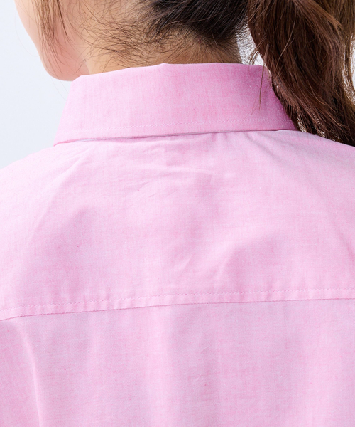 NARACAMICIE（ナラカミーチェ）の「【NARACAMICIE】オックスバイカラー七分袖シャツ（シャツ/ブラウス・レディース・ホワイト/ブルー/ピンク・L/M）」の8枚目の写真