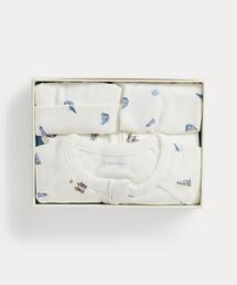 POLO RALPH LAUREN CHILDRENSWEAR | Polo ベア コットン 3ピース ギフト セット(ベビーギフト)