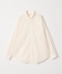 ＜Steven Alan＞ リバティ ソリッド シングルニードル シャツ LOOSE