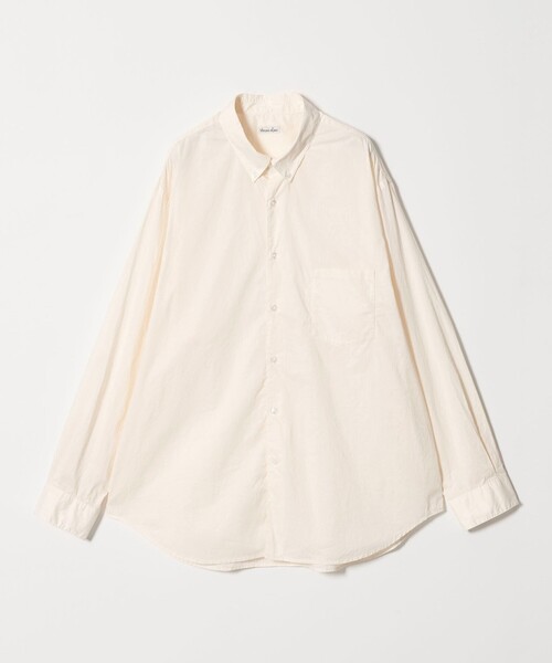 Steven Alan（スティーブンアラン）の「＜Steven Alan＞ リバティ ソリッド シングルニードル シャツ LOOSE（シャツ/ブラウス・メンズ・コバルトブルー/オフホワイト・S/M/L/XL）」の2枚目の写真