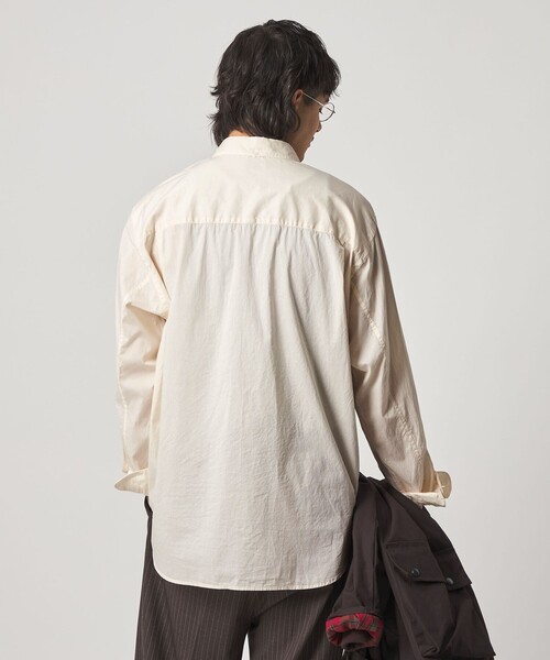 Steven Alan（スティーブンアラン）の「＜Steven Alan＞ リバティ ソリッド シングルニードル シャツ LOOSE（シャツ/ブラウス・メンズ・コバルトブルー/オフホワイト・S/M/L/XL）」の7枚目の写真