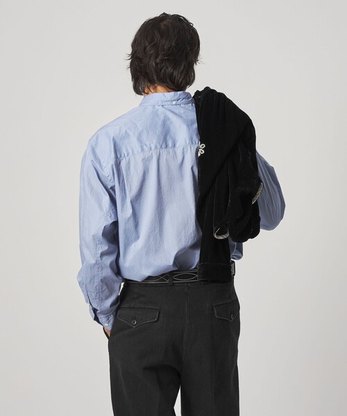 Steven Alan（スティーブンアラン）の「＜Steven Alan＞ リバティ ソリッド シングルニードル シャツ LOOSE（シャツ/ブラウス・メンズ・コバルトブルー/オフホワイト・S/M/L/XL）」の13枚目の写真