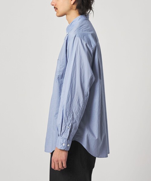Steven Alan（スティーブンアラン）の「＜Steven Alan＞ リバティ ソリッド シングルニードル シャツ LOOSE（シャツ/ブラウス・メンズ・コバルトブルー/オフホワイト・S/M/L/XL）」の16枚目の写真