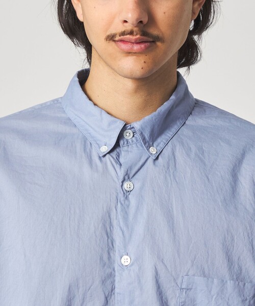 Steven Alan（スティーブンアラン）の「＜Steven Alan＞ リバティ ソリッド シングルニードル シャツ LOOSE（シャツ/ブラウス・メンズ・コバルトブルー/オフホワイト・S/M/L/XL）」の18枚目の写真