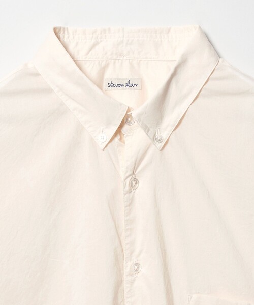 Steven Alan（スティーブンアラン）の「＜Steven Alan＞ リバティ ソリッド シングルニードル シャツ LOOSE（シャツ/ブラウス・メンズ・コバルトブルー/オフホワイト・S/M/L/XL）」の21枚目の写真