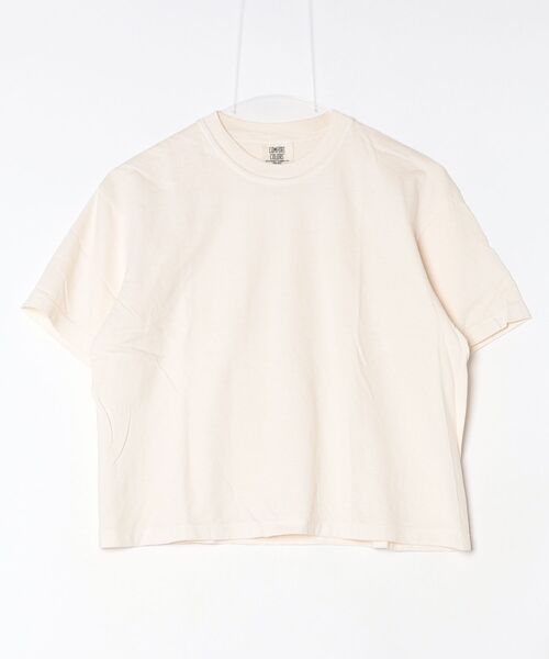 comfort colors（コンフォートカラーズ）の「【T16】【COMFORT COLORS/コンフォートカラーズ】WOMEN‘S HEAVYWEIGHT BOXY T-SHIRT S-3023CL（Tシャツ/カットソー・レディース・パープル/ホワイト/アイボリー/ブラック/イエロー・LARGE/MEDIUM）」の3枚目の写真