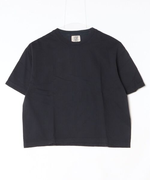 comfort colors（コンフォートカラーズ）の「【T16】【COMFORT COLORS/コンフォートカラーズ】WOMEN‘S HEAVYWEIGHT BOXY T-SHIRT S-3023CL（Tシャツ/カットソー・レディース・パープル/ホワイト/アイボリー/ブラック/イエロー・LARGE/MEDIUM）」の2枚目の写真