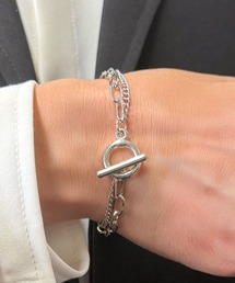 Candlestick（キャンドルスティック）の「2連チェーン マンテル ブレスレット（ブレスレット）」