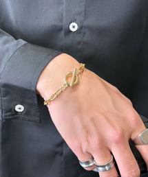 Candlestick（キャンドルスティック）の「2連チェーン マンテル ブレスレット（ブレスレット）」